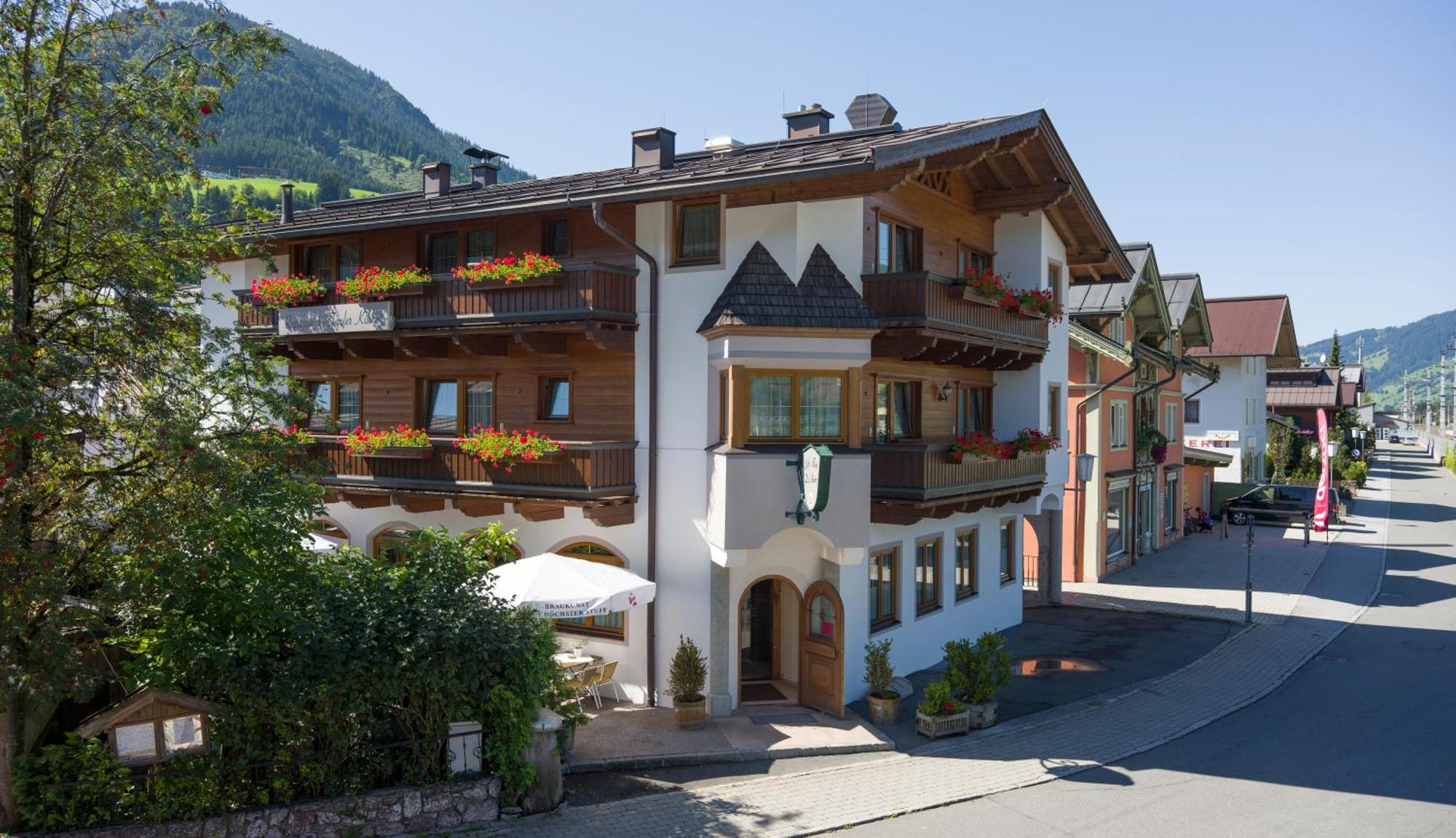 Cafe Pension Heim Kirchberg in Tirol Eksteriør billede